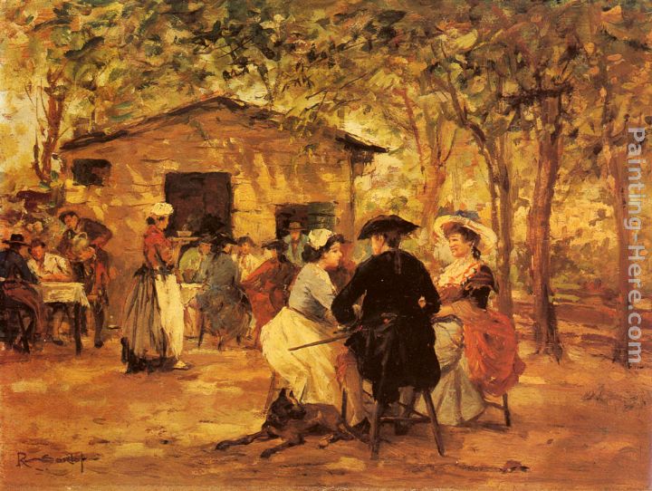An Oudoor Cafe